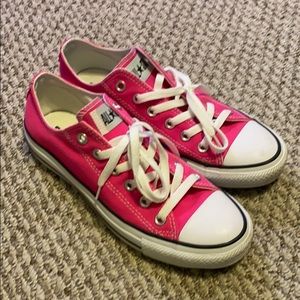 hot pink converse